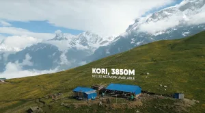 Panoramic Himalayan View from Kori Danda